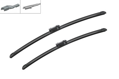SİLECEK SÜPÜRGESİ SET ÖN AEROTWIN 600/530MM VOLVO S60 I 2.0 T 00-10, 2.4 T5 04-10, 2.4 00-10, 2.5 T 03-10, 2.4 D 01-10 