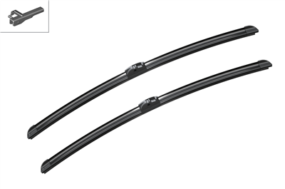 SİLECEK SÜPÜRGESİ SET ÖN AEROTWIN 600/600MM MERCEDES-BENZ C 180-200-230-280-350 KOMPRESSOR 07-14, C 200 CDI07-09, 220 CDI07-08, 250 CDI08-14, 320 CDI07-14, C63 AMG 08-14