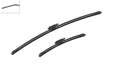 SİLECEK SÜPÜRGESİ SET ÖN AEROTWIN 650/340MM RENAULT CAPTUR I 0.9 TCE 13=>, 1.2 TCE 16=>, 1.5 DCI 13=> 