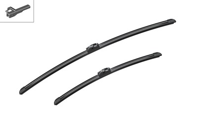 SİLECEK SÜPÜRGESİ SET ÖN AEROTWIN 650/450MM BMW 5 520-523-525-528-530-535-550 I 11-16 