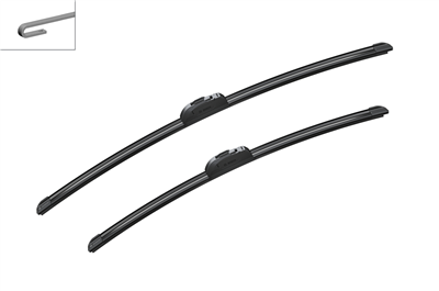 SİLECEK SÜPÜRGESİ SET ÖN AEROTWIN 650/550MM FORD TRANSIT 2.0 DI00-06, 2.0 TDCI 02-06, 2.3 16V 00-06, 2.4 Dİ 00-06, 2.4 TDE 04-06, 2.4 TDCI 04-06, 2.2 TDCI 06-14