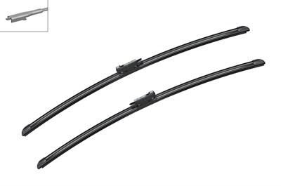 SİLECEK SÜPÜRGESİ SET ÖN AEROTWIN 650/650MM SEAT LEON 1.2 TSI 10-12, 1.4 16V 06-12, 1.4 TSI 07-12, 1.6 05-12, 1.8 TSI 07-12, 2.0 FSI 05-10, 2.0 TFSI 05-12, 1.6 TDI 10-12, 1.9 TDI 05-10, 2.0 TDI 05-10 