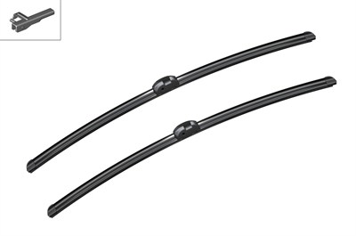SİLECEK SÜPÜRGESİ SET ÖN AEROTWIN 650/650MM VOLKSWAGEN TOUREG 3.6 V6 FSI 05-10, 4.2 V8 FSI 06-10, 6.0 W12 04-10, 2.5 R5 03-10, 3.0 V6 04-10, 3.6 V6 FSI 10-18, 4.2 V8 FSI 11-18, 3.0 V6 TDI 10-18, 4.2 V8 TDI 10-18, PORSCHE CAYENNE 3.6 07-10, S 4.8 07-1