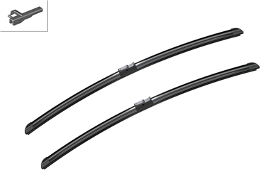 SİLECEK SÜPÜRGESİ SET ÖN AEROTWIN 650/650MM MERCEDES-BENZ E SERİSİ 200 KOMPRESSOR 02-08, E 230 07-08, E 240 02-08, E 280 05-08, E 320 02-08, E 350 05-08, E 500 02-08, E 63 AMG 06-08, E 200 CDI02-08, E 220 CDI02-08, E 270 CDI02-08