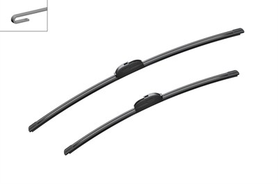 SİLECEK SÜPÜRGESİ SET ÖN AEROTWIN 700/575MM HONDA CIVIC VIII SEDAN 1.6 05=>, 1.8 05-12, CIVIC IX SEDAN 1.6 11=>, VIII HB 2.2 CTDI 05=> 