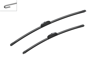 SİLECEK SÜPÜRGESİ SET ÖN AEROTWIN 700/575MM HONDA CIVIC VIII SEDAN 1.6 05=>, 1.8 05-12, CIVIC IX SEDAN 1.6 11=>, VIII HB 2.2 CTDI 05=> 