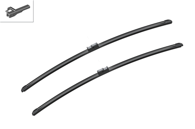 SİLECEK SÜPÜRGESİ SET ÖN AEROTWIN 700/700MM VOLSKWAGEN TOURAN 1.4 TSI 06-10, 1.4 FSI 06-10, 1.6 03-10, 1.6 FSI 03-07, 2.0 ECOFUEL 06-09, 2.0 FSI 03-07, 1.9 TDI 04-10, 2.0 TDI 03-10 