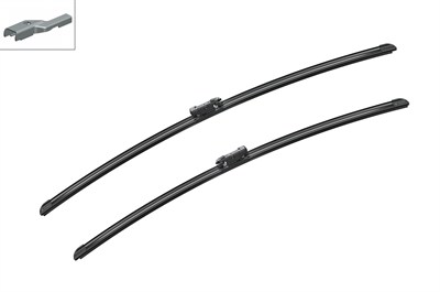 SİLECEK SÜPÜRGESİ SET ÖN AEROTWIN 750/700MM FORD TRANSIT CUSTOM 2.0 ECOBLUE 15=>, 2.2 TDCI 12=> 