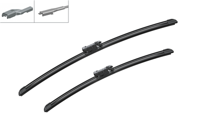 SİLECEK SÜPÜRGESİ SET ÖN MUZ TİPİ AEROTWIN 550/450MM BMW 1 114-116-118-120-125 İ 11-19, 114-116-118-120-125 D 11-19, 114-116-118-120-125 İ 11=>, 114-116-118-120-125 D 11=> 