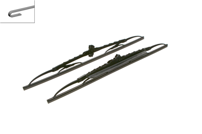 SİLECEK SÜPÜRGESİ SET ÖN TWIN RÜZGARLIKLI 530/530MM ALFA ROMEO 164 2.0 87-98, 2.0 T.S 87-92, 2.0 TURBO 87-98, 2.0 V6 TURBO 92-98, 3.0 V6 87-92, AUDI 1.6 00-04, 1.8T 00-02, 2.0 00-04, 3.0 00-04, 1.9 TDI 00-04, 2.5 TDI 00-04 