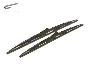 SİLECEK SÜPÜRGESİ SET ÖN TWIN RÜZGARLIKLI 650/600MM MERCEDES-BENZ A SERİSİ A 140-160 97-04, 190 99-04, 210 01-04, A 160-170 CDI98-04