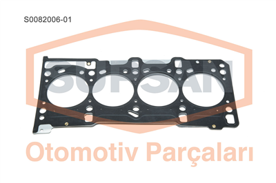 SİLİNDİR KAPAK CONTASI 1 ÇENTİK-ÇOK KATMANLI ÇELİK OPEL ASTRA, CORSA 1.3 CDTI 16V ENG. Z13CDTI 