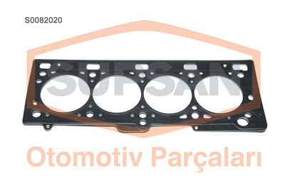 SİLİNDİR KAPAK CONTASI ÇOK KATMANLI ÇELİK RENAULT MEGANE 1.4-1.6 16V ENG. K4M-K4J 
