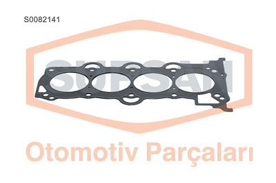 SİLİNDİR KAPAK CONTASI ÇOK KATMANLI ÇELİK HYUNDAI I20 - I30 1.4 - 1.6 16V ENG. G4FA - G4FC, KIA CEED, CERATO 1.6 16V ENG. G4FC 