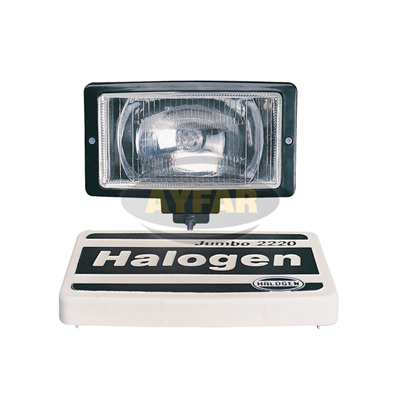 SİS LAMBASI BEYAZ HALOJEN DESENLİ CAM MERCEDES, VOLVO, SCANİA, MAN 