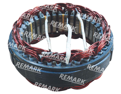 STATÖR 12V 45A ST163 ACR 17-18 LUCAS TİPİ DIŞ ÇAPI:117.0mm İÇ ÇAPI:84.0mm KALINLIK:25.0mm 