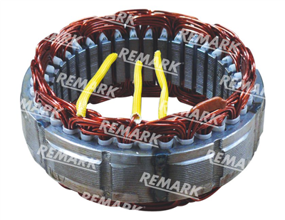 STATÖR 12V 55A ST167 A117 LUCAS TİPİ DIŞ ÇAPI:116.0mm İÇ ÇAPI:83.5mm KALINLIK:26.5mm 