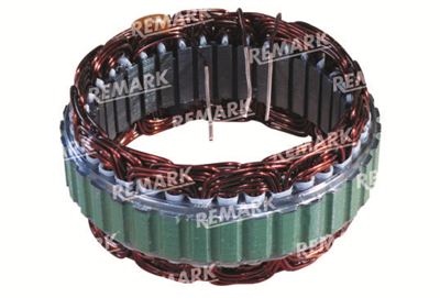 STATÖR 12V ST520 HYUNDAI H 100 MITSUBISHI TİPİ DIŞ ÇAPI:130.5mm İÇ ÇAPI:100.0mm KALINLIK:28.5mm 