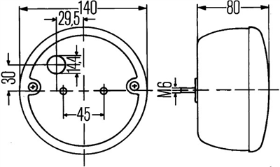 STOP ARKA SOL-SAĞ P21W R5W AEBI 