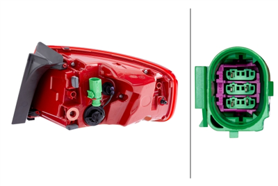 STOP LAMBASI SOL DIŞ LEDLİ AUDI A4 1.8 TFSİ 07-15,