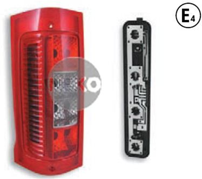 STOP LAMBASI SOL DUYSUZ FIAT DUCATO, PEUGEOT BOXER, CITROEN JUMPER 02-05 