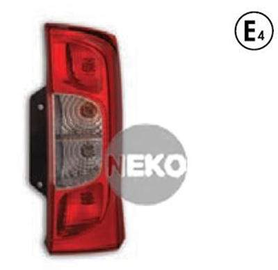 STOP LAMBASI SOL DUYSUZ FIAT FIORINO, PEUGEOT BIPPER, CITROEN NEMO ÇİFT KAPI 