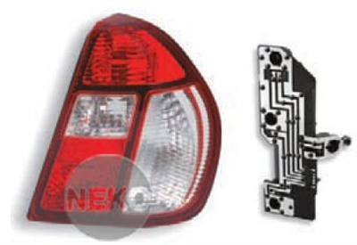 STOP LAMBASI SOL DUYSUZ RENAULT CLIO SYMBOL 01-04 BEYAZ SİNYALLİ 