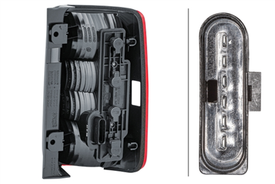 STOP LAMBASI SOL P21/?4W P21W PY21W SİSLİ ÇİFT KAPI 