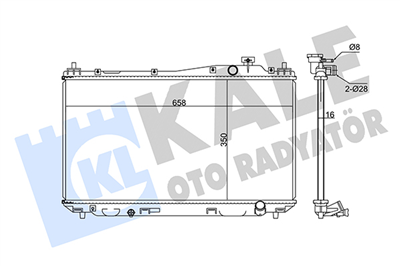 SU RADYATÖRÜ AL/PL/BRZ HONDA CIVIC VII 