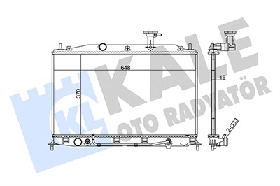 SU RADYATÖRÜ AL/PL/BRZ HYUNDAI ACCENT III 1.4 GL 05-10 
