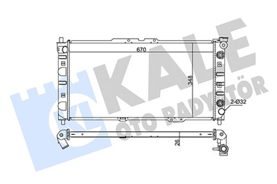 SU RADYATÖRÜ AL/PL/BRZ LANTIS 323BA 94=> 