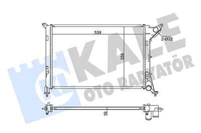 SU RADYATÖRÜ AL/PL/BRZ MINI ONE-COOPER 01-06 
