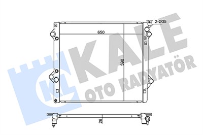 SU RADYATÖRÜ AL/PL/BRZ TOYOTA LAND CRUISER PRADO 4.0 02-10 