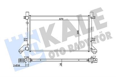 SU RADYATÖRÜ AL/PL/BRZ VOLKSWAGEN LT 28-35 II 96-06 