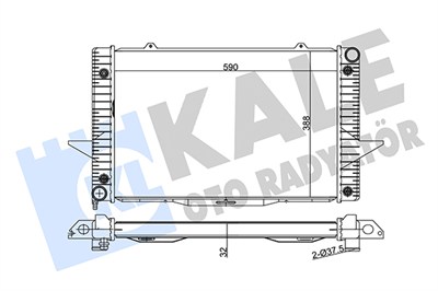SU RADYATÖRÜ BRAZING VOLVO 850, C70 I, S70, V70 I, XC70 