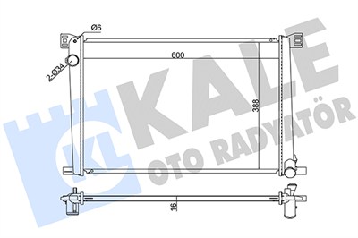 SU RADYATÖRÜ MINI ONE, MINI COUNTRYMAN, MINI CLUBMAN, MINI PACEMAN 1.6 09=> 