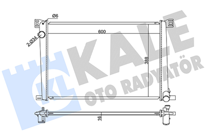 SU RADYATÖRÜ MINI ONE, MINI COUNTRYMAN, MINI CLUBMAN, MINI PACEMAN 1.6 09=> 
