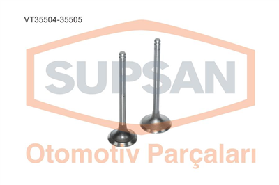SUBAP TAKIMI 8 SUBAP RENAULT KANGOO, MEGANE, LAGUNA, TRAFIC, MASTER 1.9 DCI 7.00MM F9Q-VIVARI, OPEL VECTRA 1.9 CDTI 