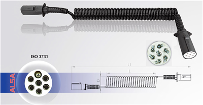 TEKLİ ELEKTRİK ARA KABLOSU BEYAZ PLASTİK FİŞLİ ( S TİPİ ) 