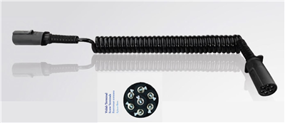 TEKLİ ELEKTRİK ARA KABLOSU SİYAH PLASTİK FİŞLİ ( N TİPİ ) 