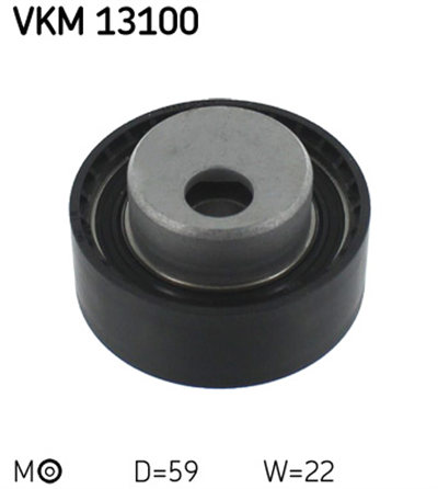 TRİGER GERGİ RULMANI 59X22 CITROEN BERLINGO, 1.4, SAXO 1.4-1.6, PEUGEOT 106 1.3-1.4, 206 1.4, 306 1.4, PARTNER 1.4 96=>