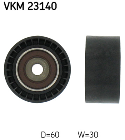 TRİGER GERGİ RULMANI 60X30 PEUGEOT 107 1.4 HDI 05-14, 206 HB 1.4 HDI 01-09, 1.6 HDI 04-07, 207 1.4 HDI 06-15, 308 I 1.6 HDI 07-14, 407 1.6 HDI 04-10, 1007 1.4 HDI 05=>, 3008 1.6 HDI 09-16, 5008 1.6 HDI 09-17, BIPPER 1.4 HDI 08=>, PARTNER 1.6 HDI 05-1