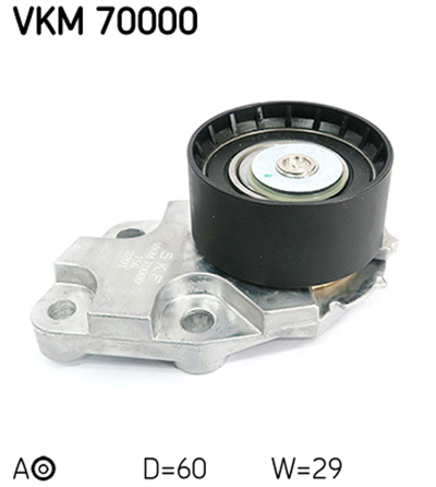 TRİGER GERGİ RULMANI CHEVROLET AVEO 1.4 03-08, KALOS 1.4 03 =>, LACETTI 1.4 / 1.6 04 => 