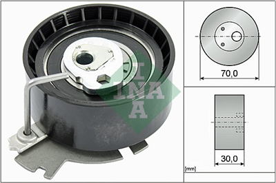 TRİGER GERGİ RULMANI CITROEN BERLINGO 1.6 00-11, PEUGEOT 307 1.6 02-08 