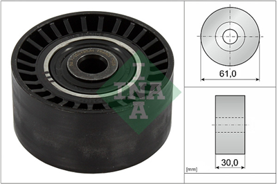 TRİGER GERGİ RULMANI CITROEN BERLINGO 1.6 09-10, PEUGEOT 207 1.4 / 1.6 06-15, FORD 1.6 11 => 