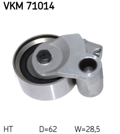 TRIGER GERGI RULMANI KUTUKLU ( TOYOTA2.5D-4D 3.0D4-D HILUX VI-VII HIACE IV-V LAND CRUISER 96-10 ) 