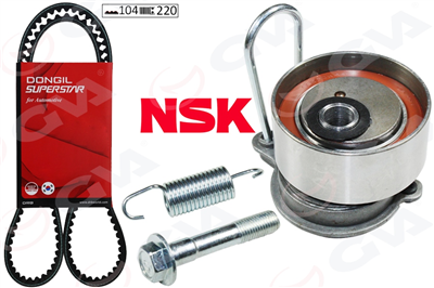 TRİGER KAYIŞ SETİ EKSANTRİK SETİ HONDA CIVIC 1.4L D14Z6 1.6L D16V1 D16W7 VTEC EP ES EU 01-05 1 KAYIŞ 1 RULMAN 1 YAY