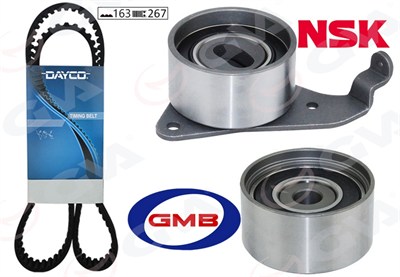 TRİGER KAYIŞ SETİ EKSANTRİK SETİ TOYOTA AVENSIS 2.0L 3S-FE ST220 98-00 / CORONA 2.0L 3S-F 3S-FE ST 171 ST191 89-94 / CARINA E 2.0L 3S-FE ST191E 95-98 / RAV4 2.0L 3S-FE SXA10 95-00 1 KAYIŞ 2 RULMAN