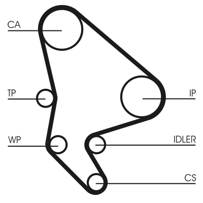 TRİGER KAYIŞI (FIAT-LANCIA-CITR.-PEUGEOT) 