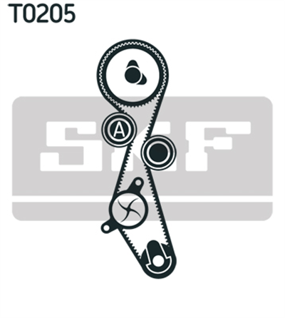 TRİGER SETİ 116X25MM FORD FOCUS II 2.0 TDCI 04-12, PEUGEOT 307 2.0 HDI 03-07, 408 2.0 HDI 04-10, CITROEN C4 I 2.0 HDI 04-11